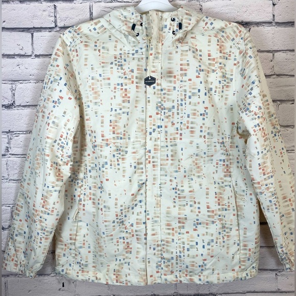 Alpine Design Geometric All Day Rain Jacket size Large - Picture 1 of 12